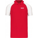 color:red/light grey/white